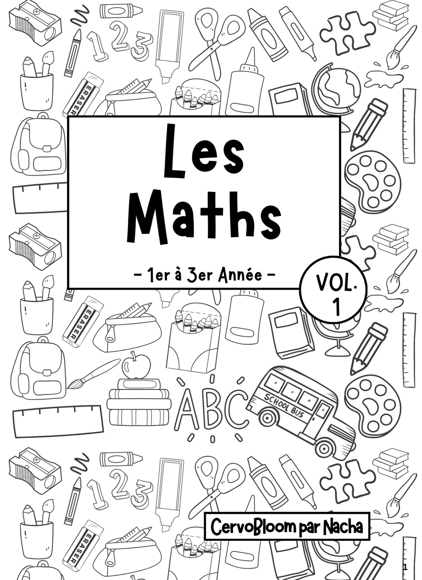 Digital - Cahier des Maths Vol.1