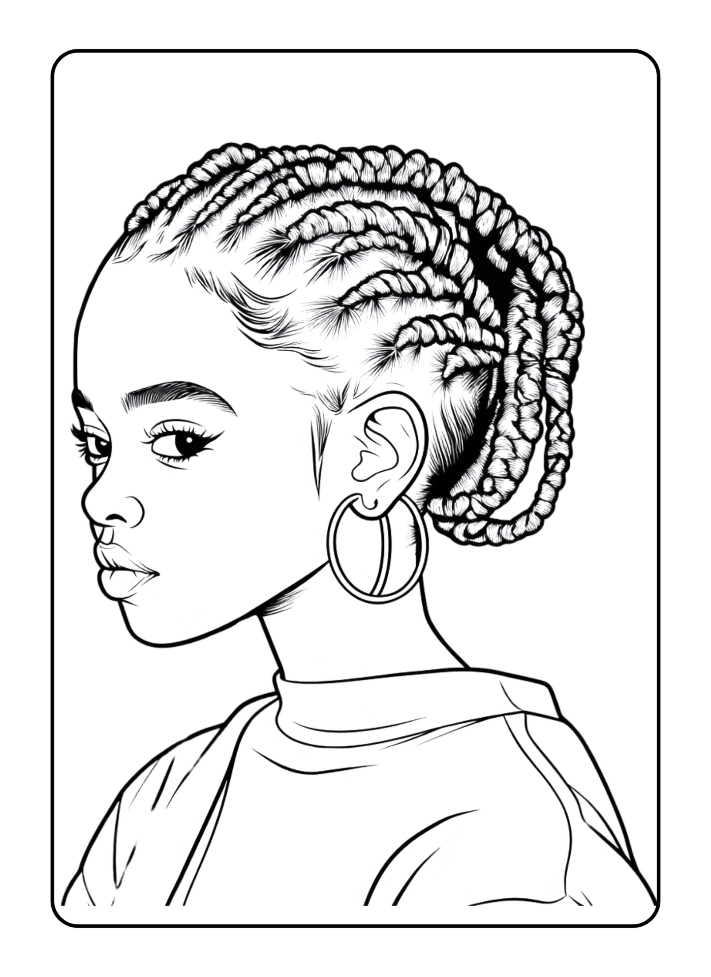 Coloriage - Black Girls Vol.2