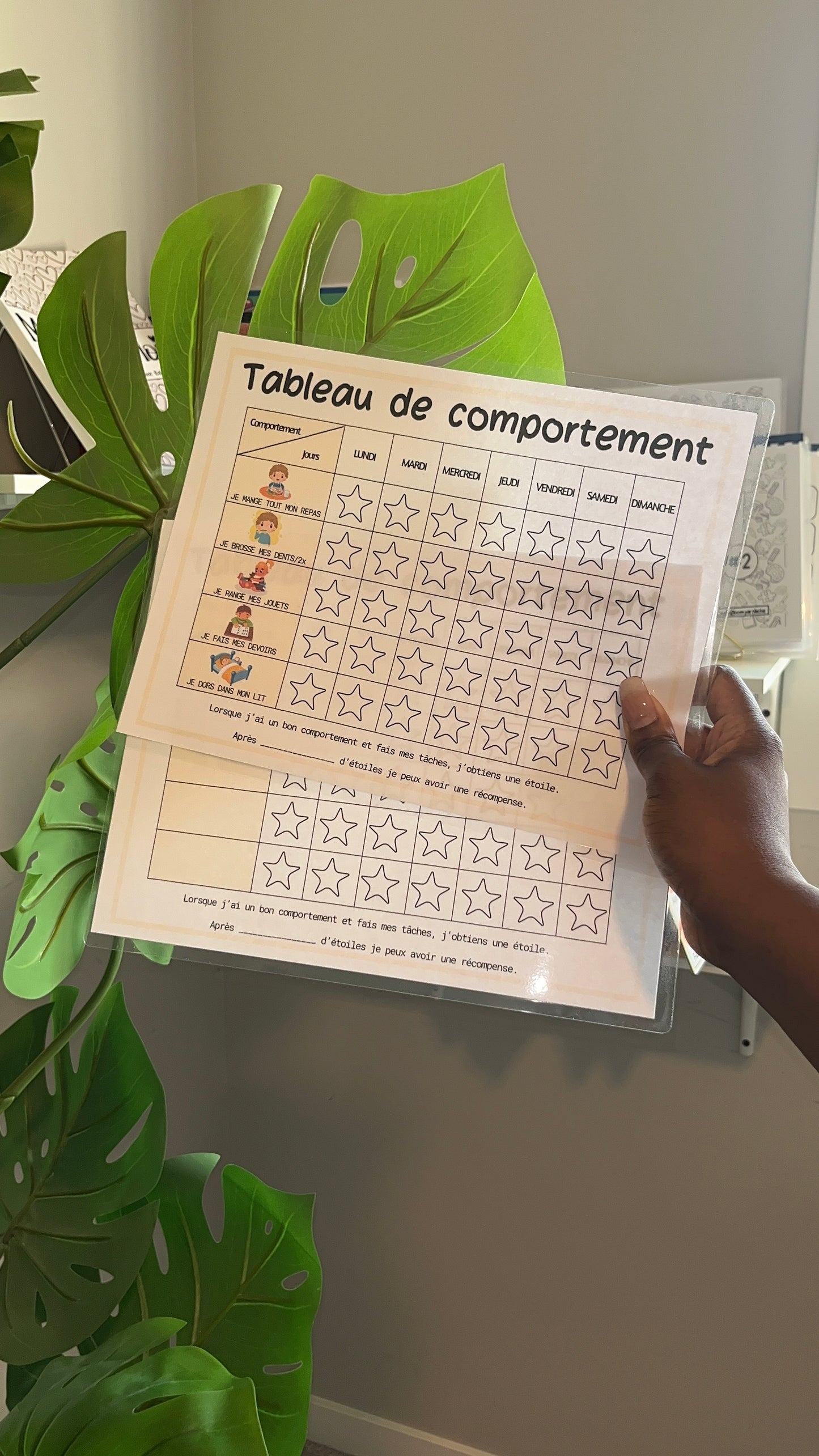 Tableau de Comportement