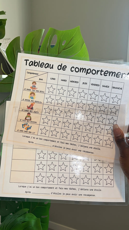 Tableau de Comportement