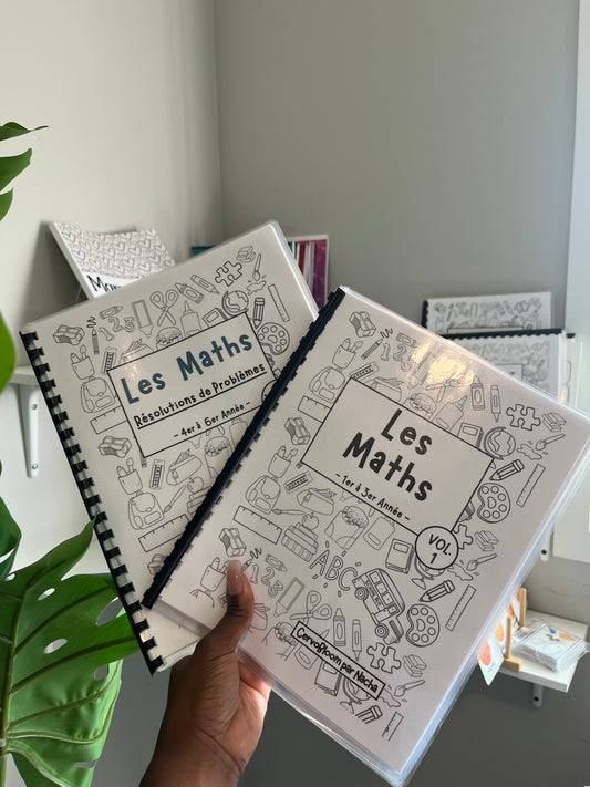 Bundle - Cahier de Maths #1 & #2