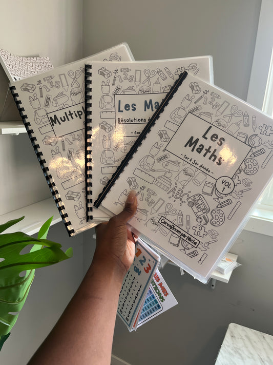Super Bundle - Cahier de Maths #1 & #2 & Multiplication