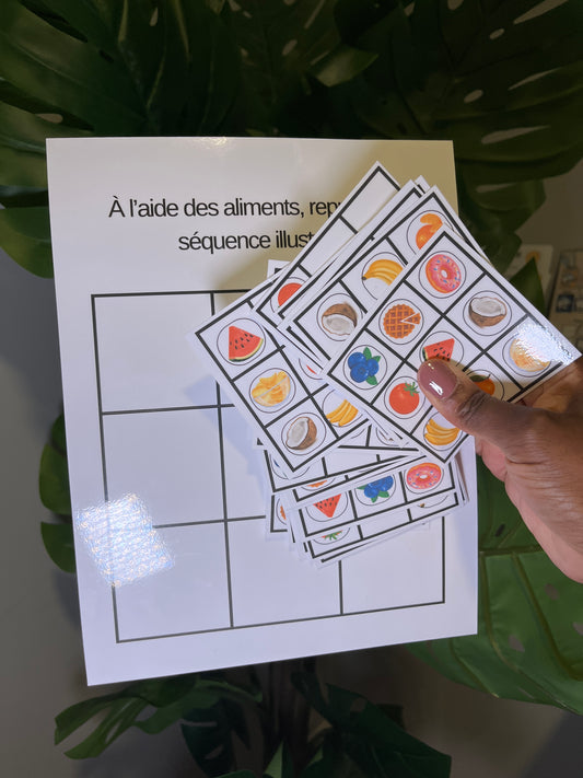 Stratégie - Jeu des Aliments