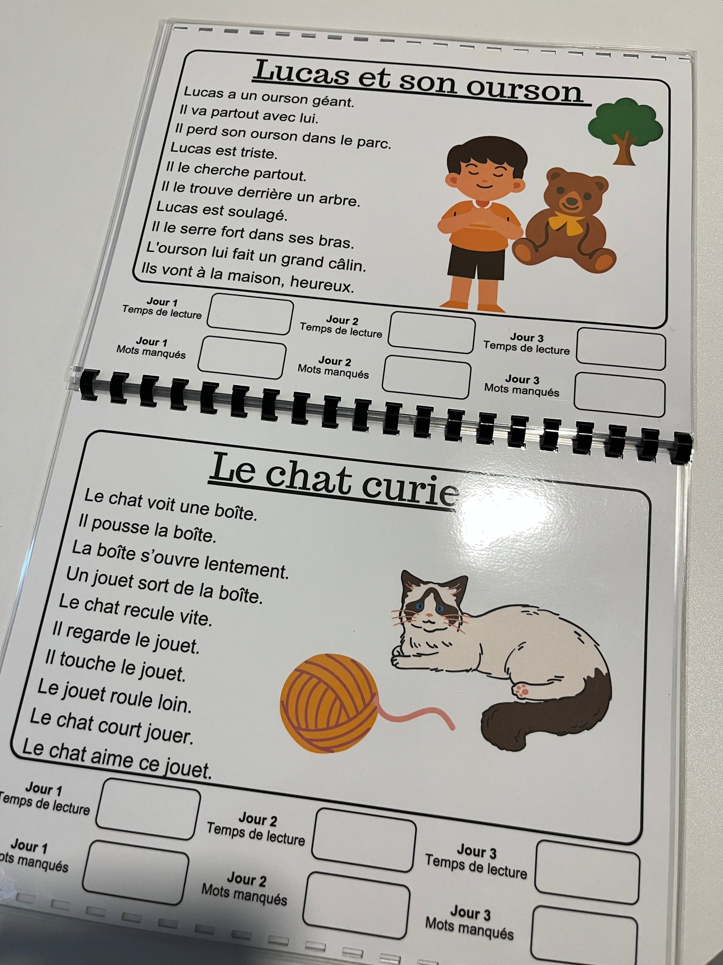 Cahier de Lecture - Vol. 1