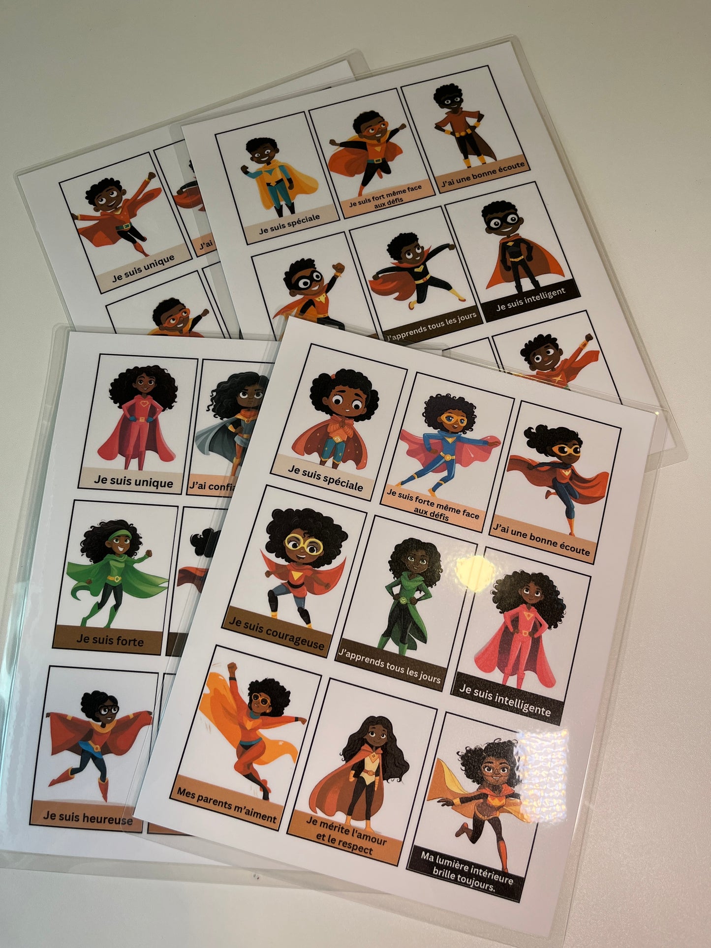 Cartes d'Affirmations Positives