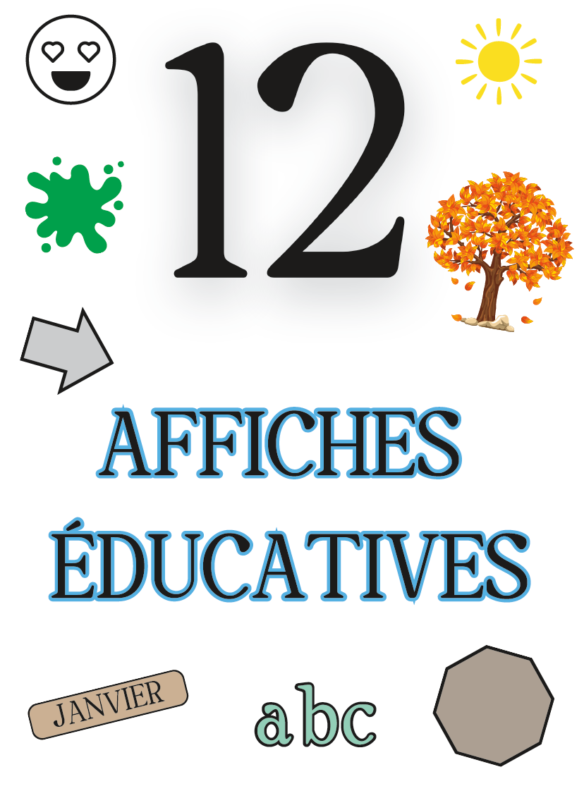 12 Affiches Éducatives