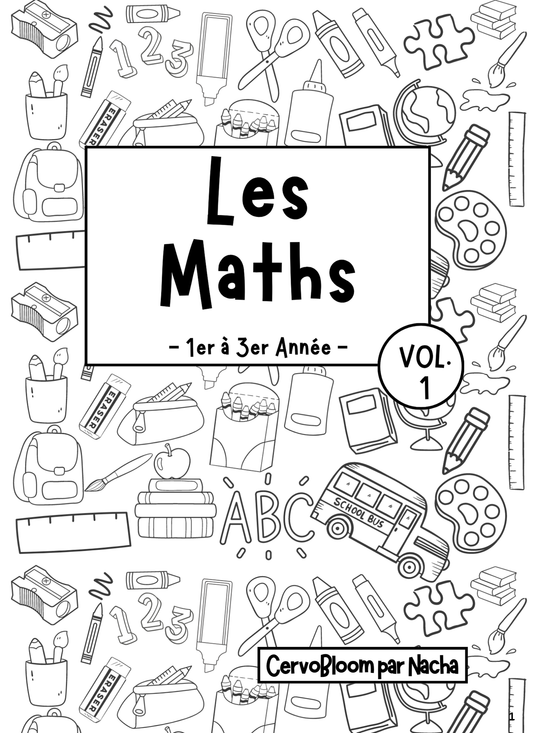 Digital - Cahier des Maths Vol.1
